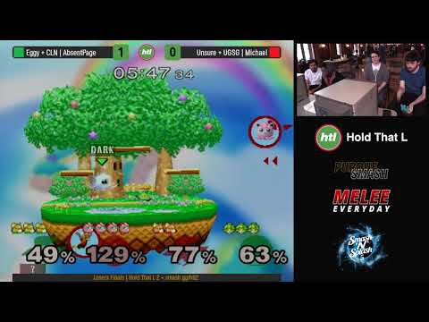 Hold That L 2 - Eggy + CLN | AbsentPage vs HTL | Unsure + UGSG | Michael - Doubles -  Losers Finals