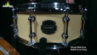 Video thumbnail for Caixa Mapex Armory Peacemaker Maple Walnut 14x5,5" Quick Check by Batera Clube Drum Shop