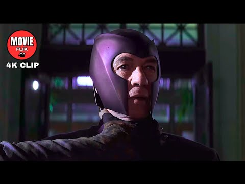 Magneto Vs. Police | X-Men (2000) | 4K Movie Clip