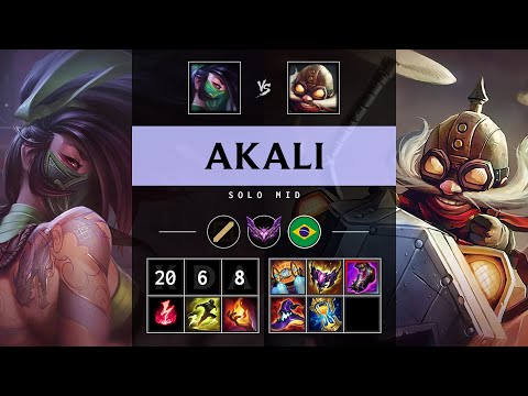 Akali Mid vs Corki - BR Master Patch 25.11