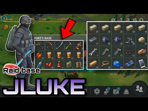 Raid base Jluke | RaidTime ปล้นกันเถอะ | LDOE | Last day on earth : Survival