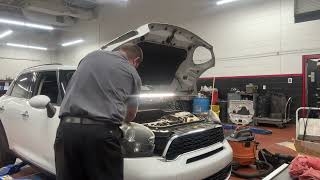 MINI COOPER n14/N18 carbon blasting/cleaning