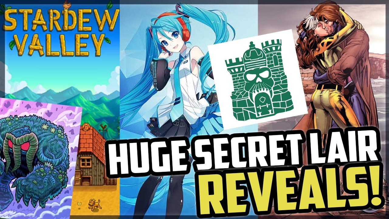 HUGE Secret Lair Announcements! Hatsune Miku DECK, Stardew Valley, Marvel AND HOBBIT!