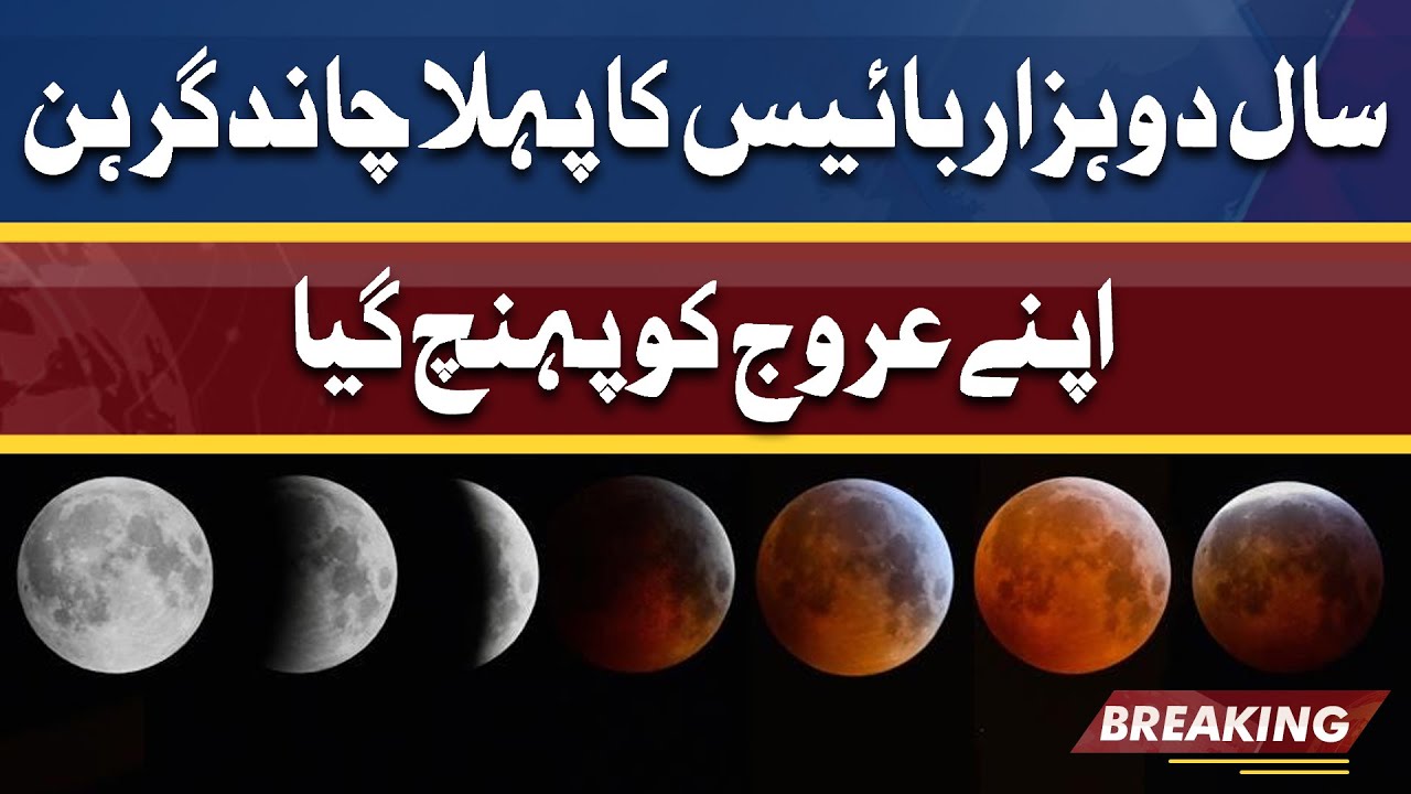 Full lunar eclipse brings super blood Moon