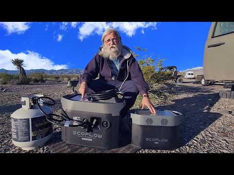 POWER Your AC and More | ECOFLOW DUAL FUEL Generator for Van Life!