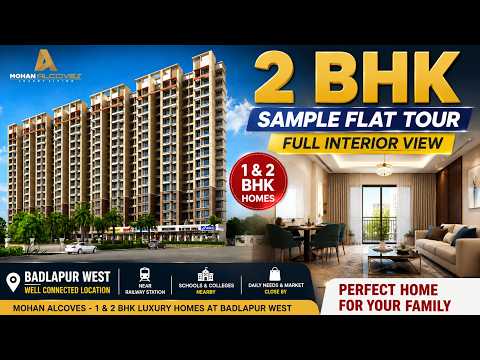 Mohan Alcoves Badlapur | Biggest Township in Badlapur — video