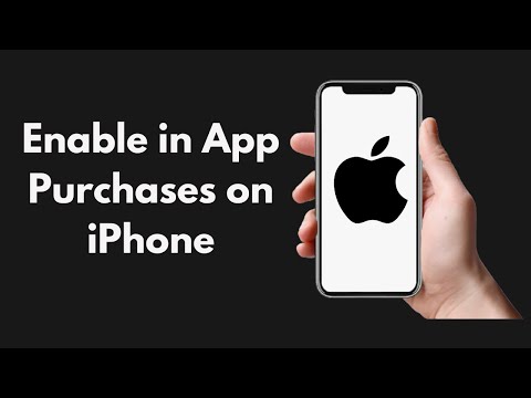 How to Enable in App Purchases on iPhone or iPad (2021)