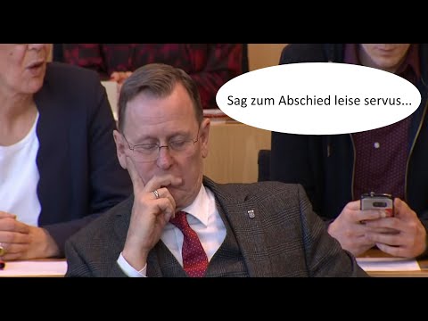 Wahl des Ministerpräsidenten in Thüringen - Landtag wird aufgelöst...?