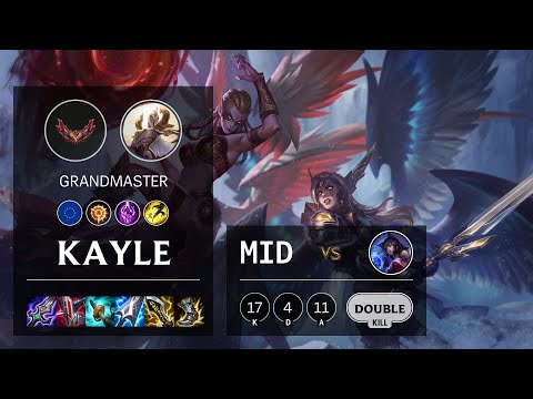 Kayle Mid vs Ahri - EUW Grandmaster Patch 12.3