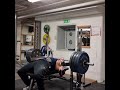 185kg dead bench press with close grip for 3 singles