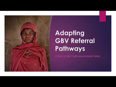 GBVIMS COVID-19 Series: Updating referral pathways