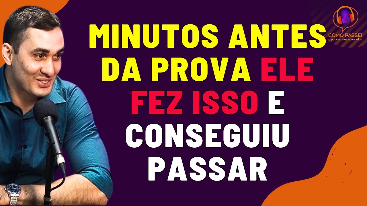 Ter Feito Isso Foi o Diferencial para Passar na Prova do Concurso Público