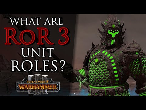 What are the NEW RoR Pack 3 unit roles?