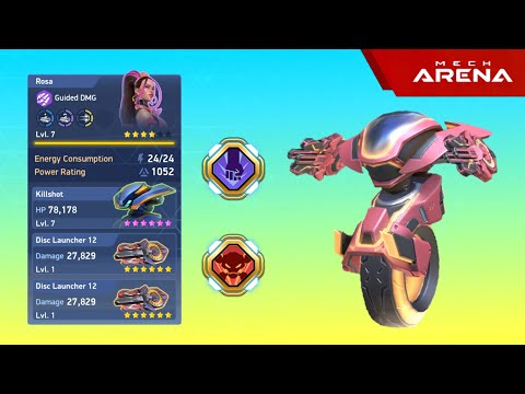 Disc Launcher 12 Second Copy + Killshot Max丨Mech Arena