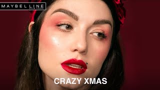 Maybelline Maquillaje para #Navidad Pink&Red anuncio