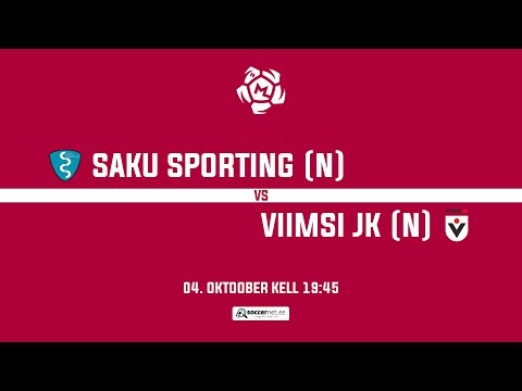 Saku Sporting (N) - Viimsi JK (N), Naiste Meistriliiga 21. voor