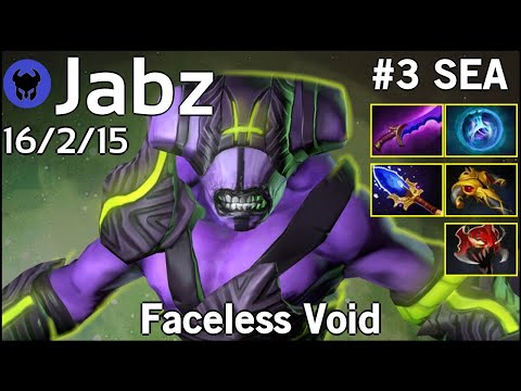 Jabz [Fnatic] plays Faceless Void!!! Dota 2 7.22