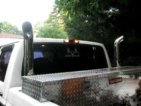 Turbocharged F-250 460 Bigblock V8 Revving