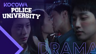 Jin Young kisses Krystal and falls down [Police University Ep 6] video