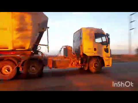 CAMIONES EN RUTA NAC. 158 , SAN FRANCISCO , CORDOBA , ARGENTINA , VIDEO 352