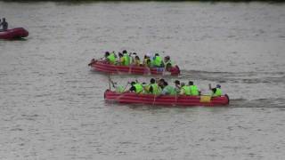 preview picture of video 'Boat Racing in Ichikawa Japan along Edogawa River'