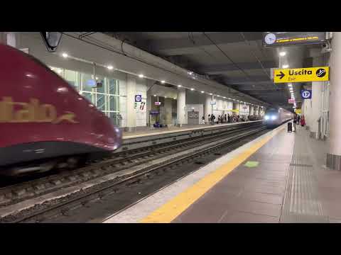 Incrocio di due Italo AGV ETR575