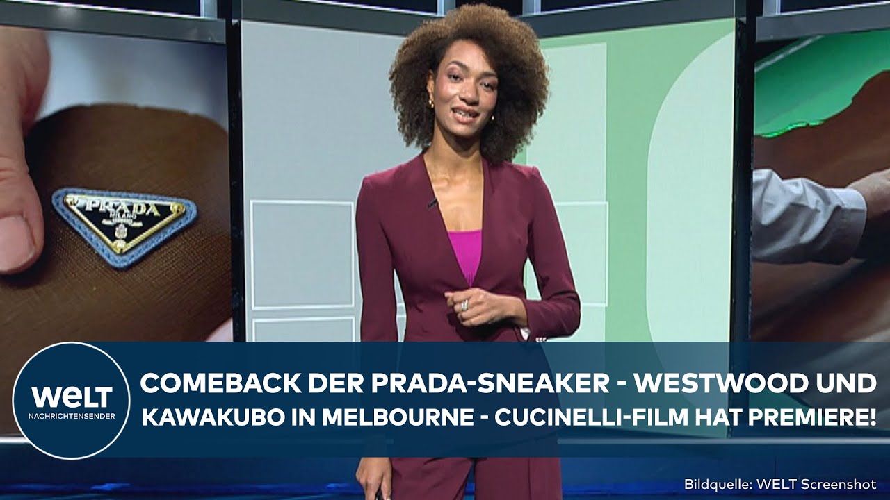 ICON TV: Comeback der Prada-Sneaker, Westwood und Kawakubo in Melbourne, Cucinelli-Film hat Premiere