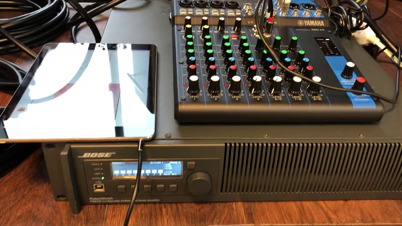 video Cục đẩy công suất Bose PowerMatch PM8500N chính hãng 0