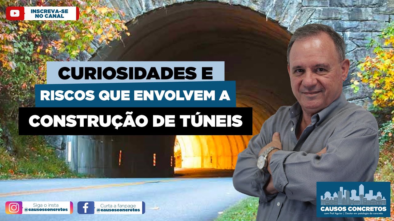 CURIOSIDADES e RISCOS que envolvem a CONSTRUÇÃO DE TÚNEIS