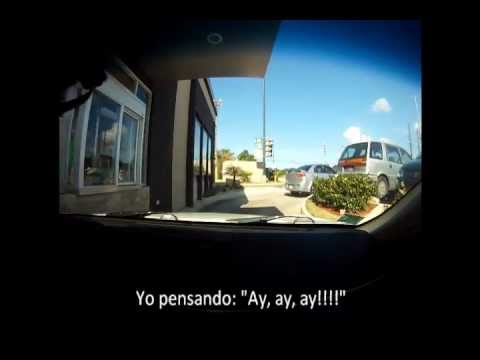 Choque en servicarro  de BK