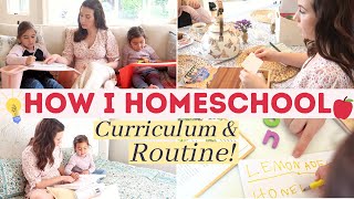👩🏻🏫*NEW!* How We Homeschool! | Curriculum & Routine 2023 | Kindergarten & Pre-K