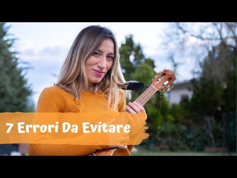 COME SUONARE L'UKULELE: 7 ERRORI DA EVITARE