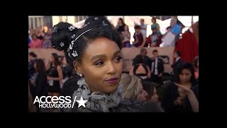 SAG Awards 2017: Janelle Monáe On Transitioning From Music To Film | Access Hollywood