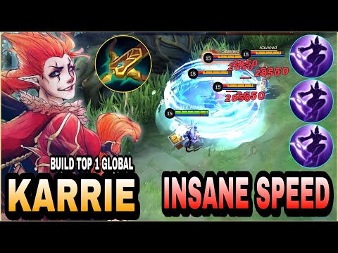 Karrie Best Build - New Insane Item - Build Top 1 Global Karrie ~ MLBB