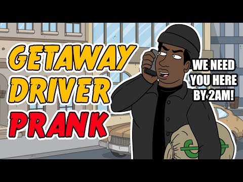 Driver For Robbery Prank - Ownage Pranks