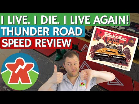Thunder Road Vendetta - Board Game Review - I Live. I Die. I Live Again!
