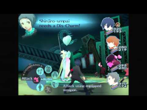 Persona 3 FES (PS2) Tartarus Yabbashah Level 110th -Natural Dancers (17th Boss)