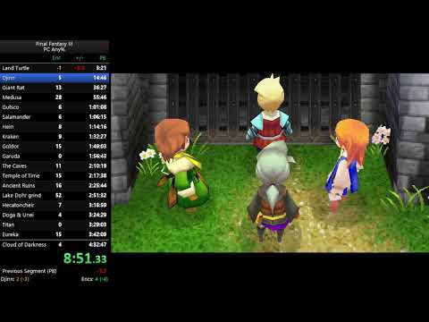 FF3 3D Remake [Steam] Any% speedrun in 4:30:58