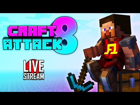 🔴 Craft Attack 8 Live 🔨 Minecraft Spielen, Bauen und Quatschen