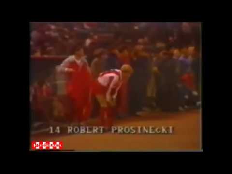 88/89 Robert Prosinecki vs AC Milan - European Cup Round of 16, 2nd leg (All Touches and Actions)