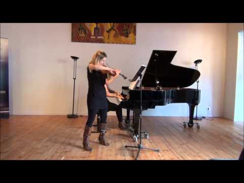 DUO GRAM-GRIGORYAN | C. Franck: Sonata in A major for violin and piano "Allegro"