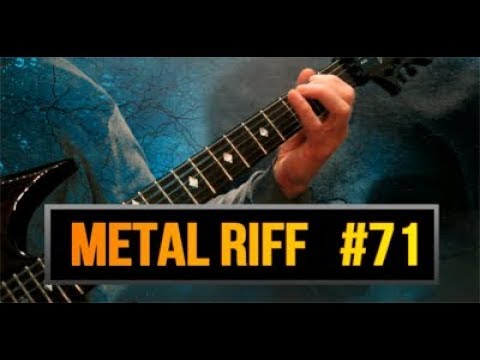 Classic heavy metal riff for beginners - tabs for guitar lesson