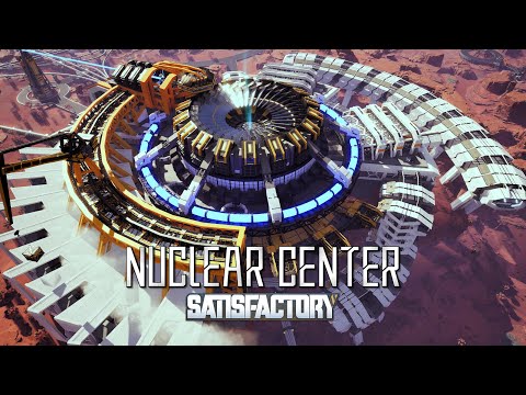 Satisfactory Project Planet Fusion Factory Tour Part 05 - NUCLEAR CENTER