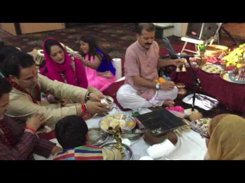 Shri Lakshmi Narayan Mandir Riverside, CA  Jagran 10/8/16 8633