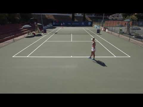 ITF Montemor Ladies Open 2020 Court 1, oitavos final Beatriz Haddad Maia BR vs Viktoria Morvayova SV