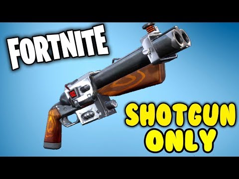 SHOTGUN ONLY WIN!! 🔴 Fortnite LIVE! 🔴 Video