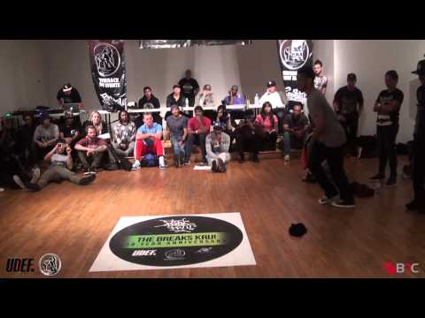 Zebra Vs Heat Rock | 1 V 1 Final | The Breaks Kru 18th Anniversary | Pro Breaking Tour | BNC