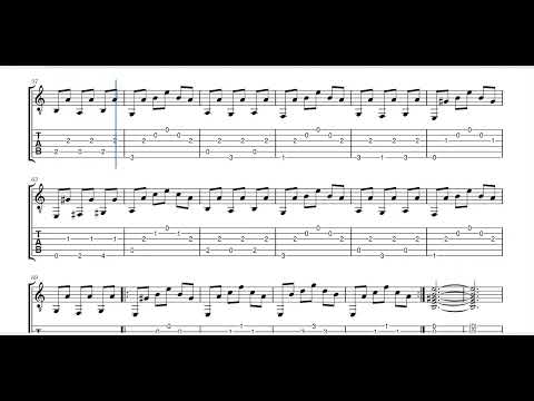 Malagueña | TAB | Fingerstyle