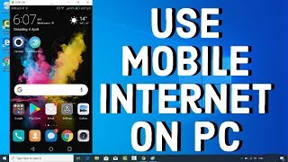 How to Connect Mobile Internet to Laptop without USB Cable