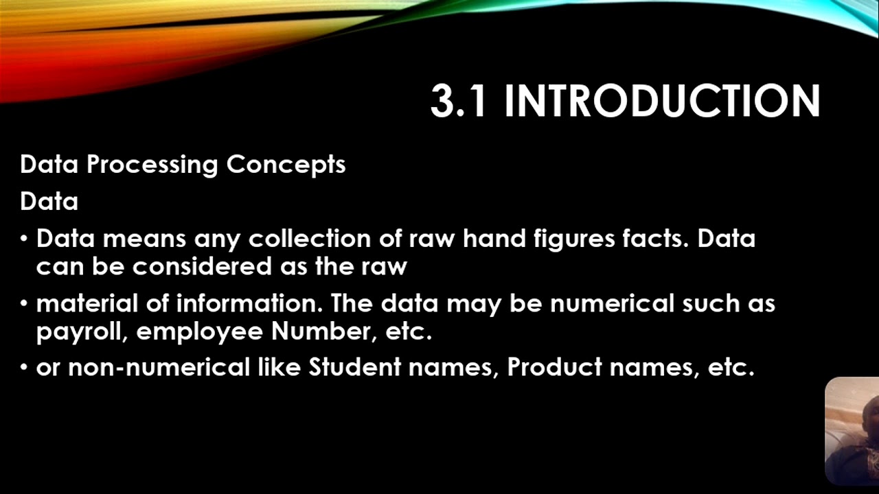 Lesson 3: Data Processing and Networking